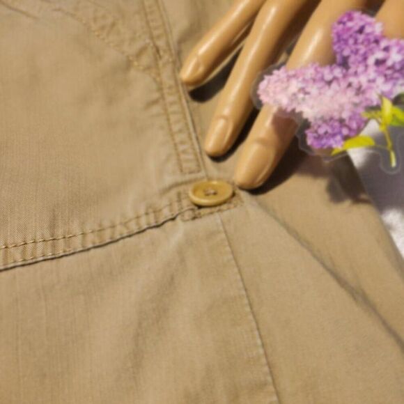 Tommy Hilfiger, Not Worn, Women's, Tan Chino Shorts, Size 12 - Picture 4 of 8